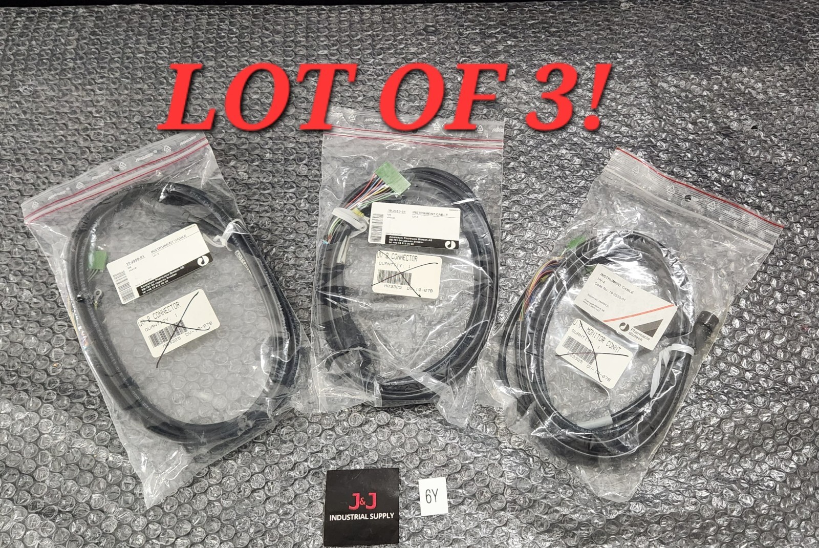 🆕️ Amersham Pharmacia Biotech 19-2550-01 UV-2 Instrument Cable ⚡️🇺🇸 SHIP