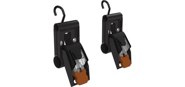 Holman 31503 Tie Down Strap; Retractable Cargo Tie Down; 1 Inch Width x 6 Feet L