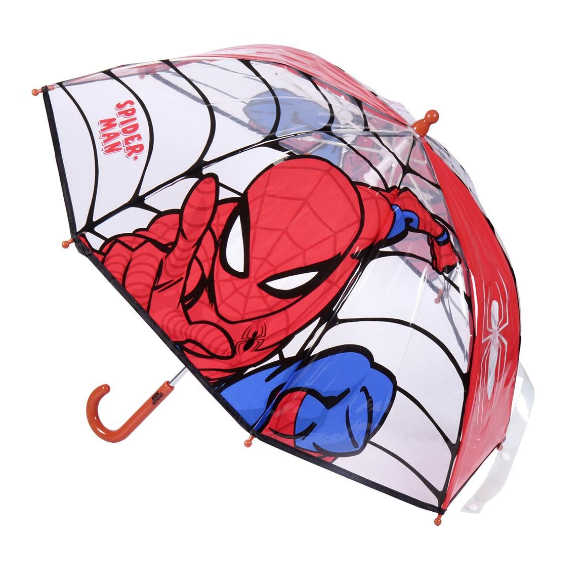 Manual Umbrellas Poe Bubbles Spider-Man RED - 45 CM | BABY PIG