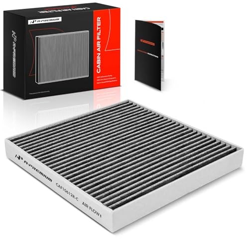 Cabin Air Filter with Activated Carbon Compatible with Smart Fortwo 2008