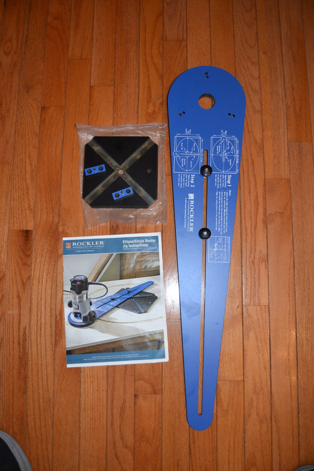 Rockler Ellipse Circle Router Jig Woodworking Circle Cutting Jig