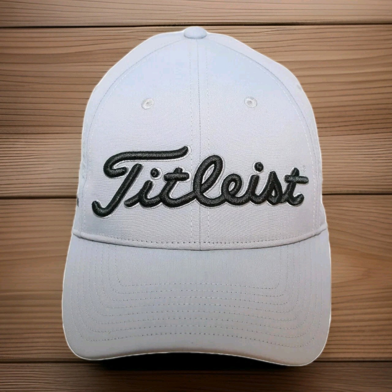 Titleist Great Midwest Bank Bank Grey Black Ball Cap Golf Adjustable