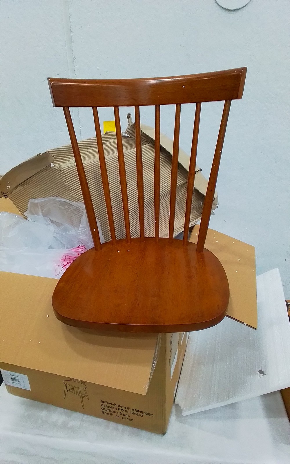 Safavieh PARKER SPINDEL SIDE CHAIR, Reduced Price 2172772719 AMH8500C