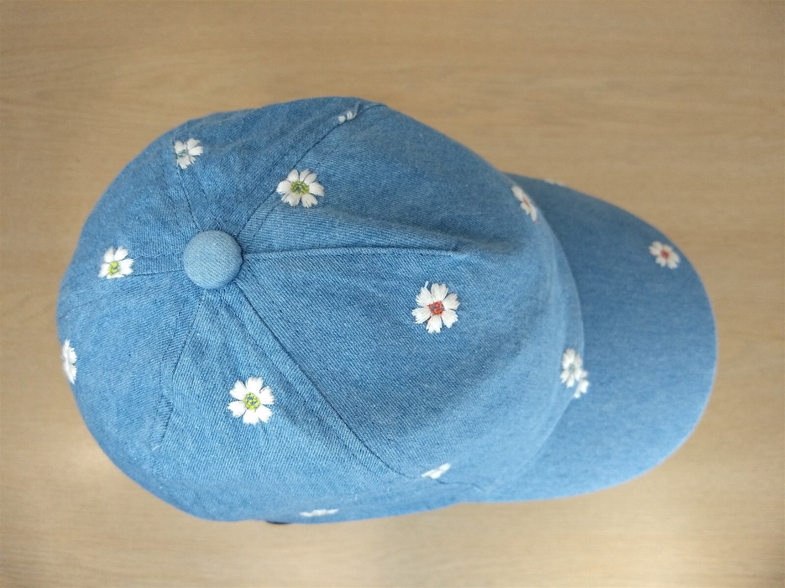 TARGET DAISY STRAPBACK YOUTH HAT/CAP, BLUE, OUTDOOR/GARDEN/FLOWER