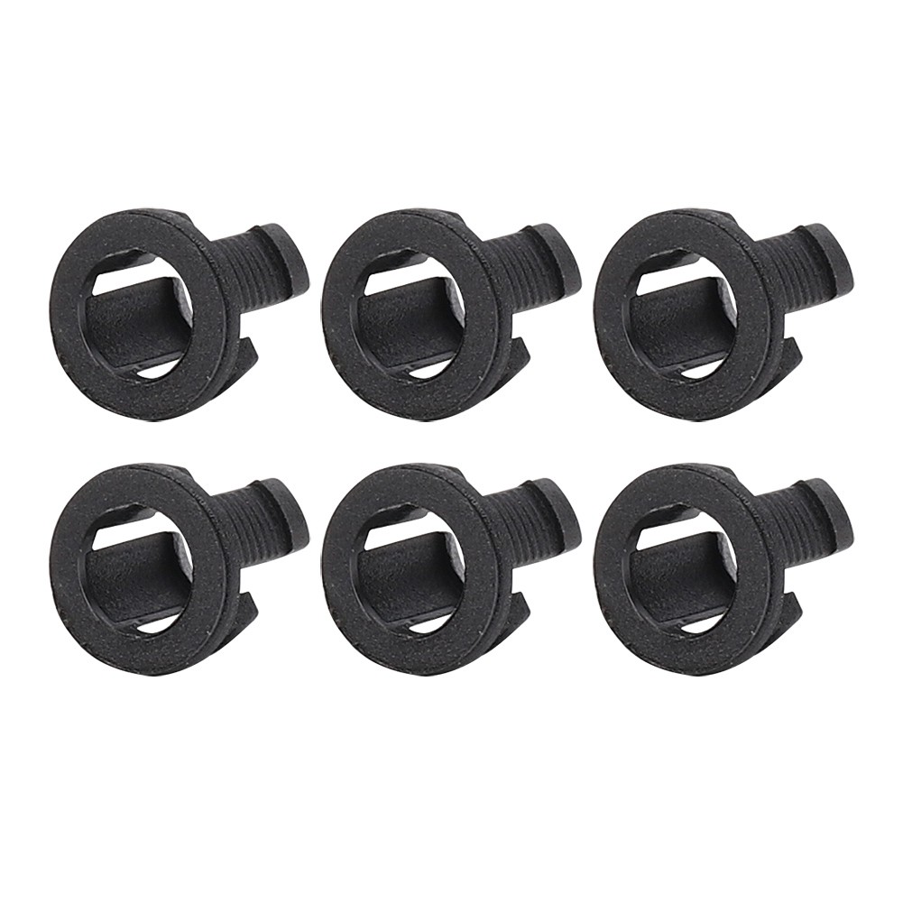 200pcs LED Holder Black Plastic Diode Bracket Mount For Professional Work