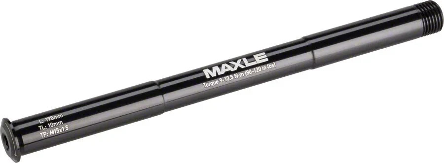 SRAM Maxle Stealth Front MTB 15x150mm (Length 198mm, Thread 9mm, Pitch M15x1.50