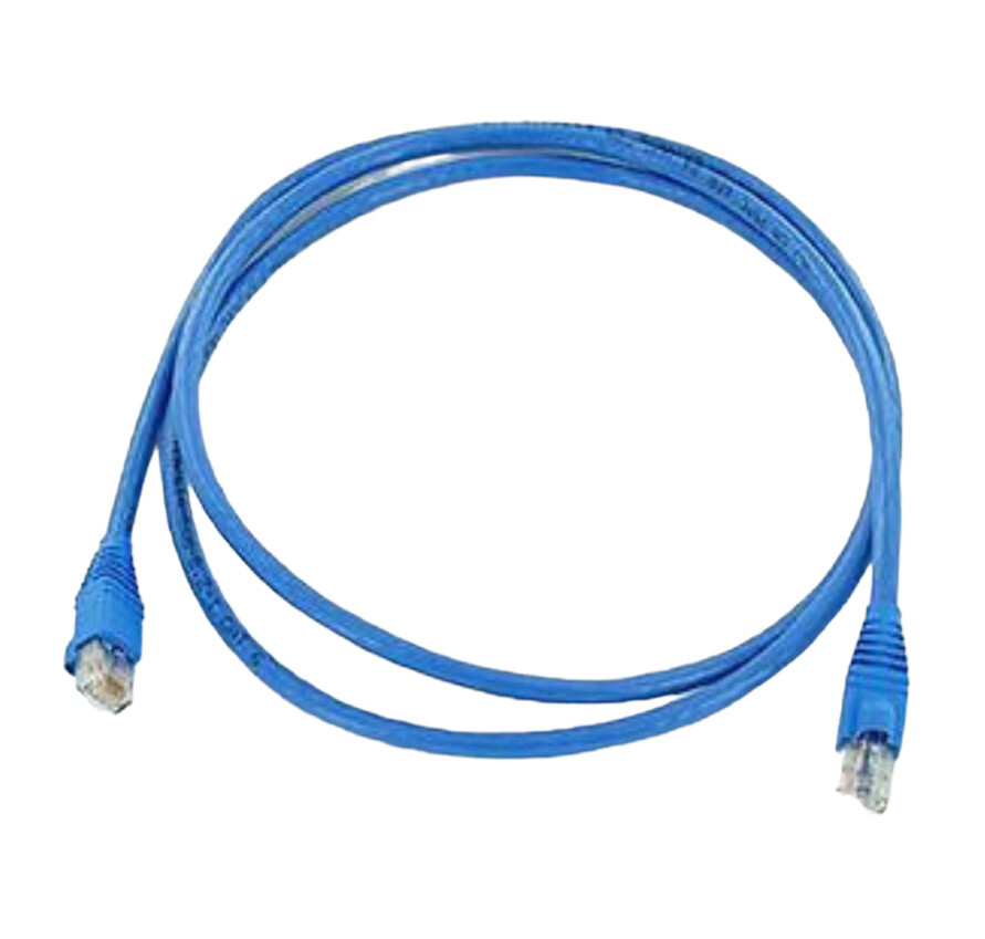 QUIKTRON (LEGRAND) Value Series™ Cat 6 Booted Patch Cord, 14 ft., Blue