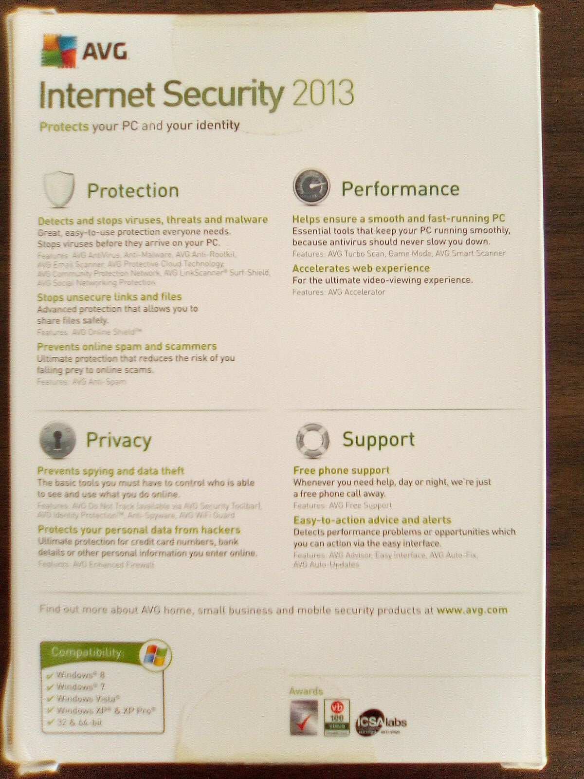AVG Internet Security 2013