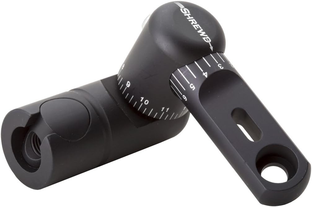 Single Adjustable V-Bar Black