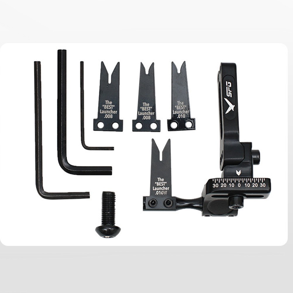 for versatile steel plate arrow rest suitable for different arrow shaft sizes