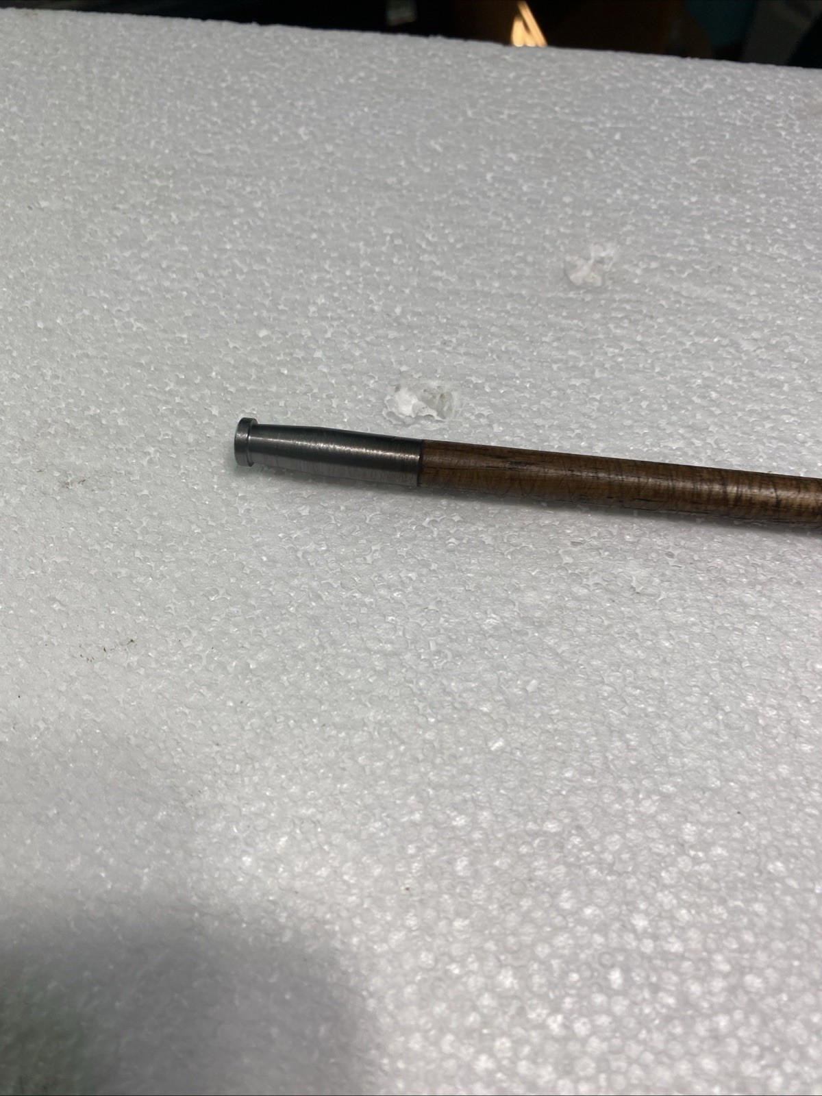 Hickory Ramrod 36” Long X 1/2” Diameter with Brass Tips.