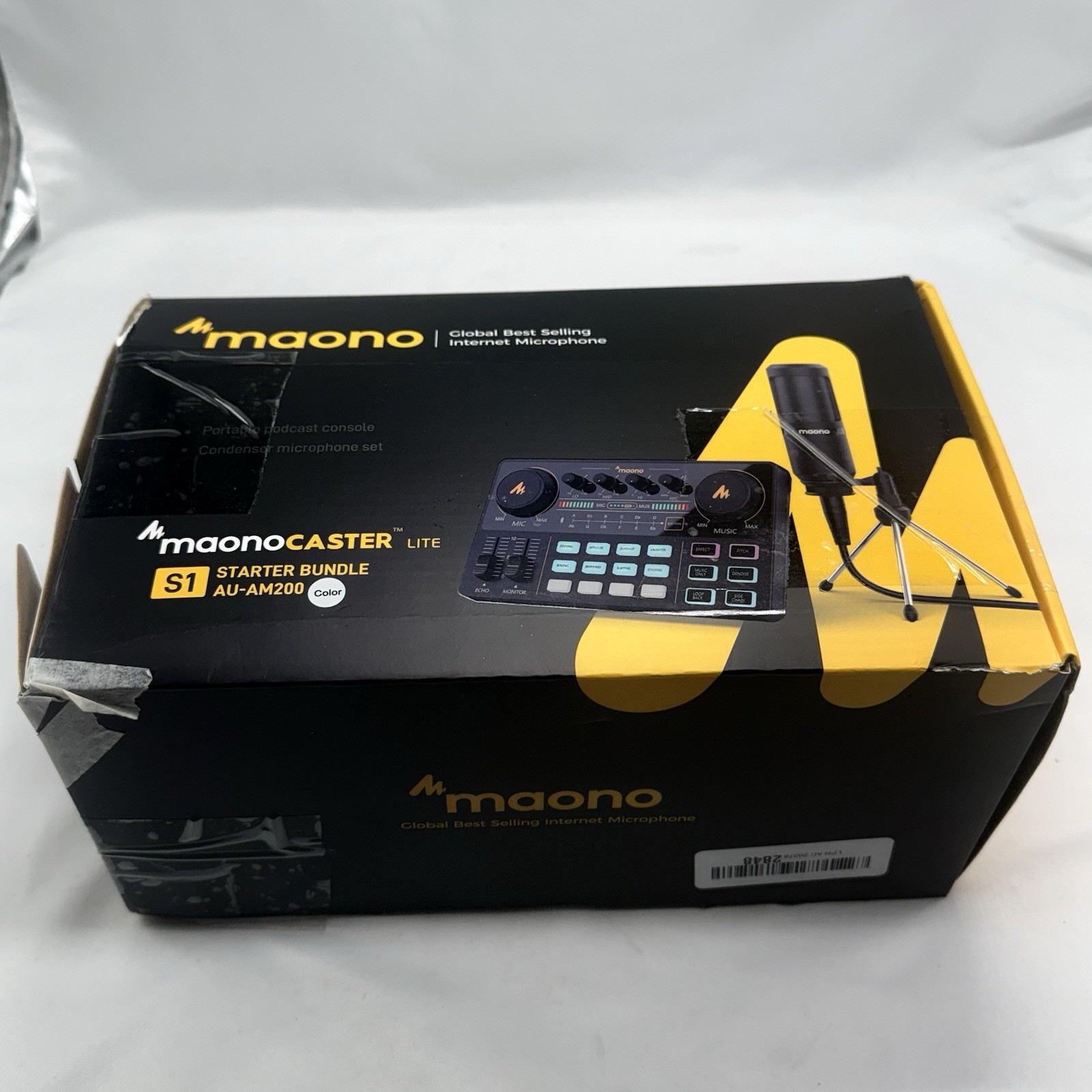 MAONO Podcast Equipment Bundle MaonoCaster Lite Audio Interface All-in-One