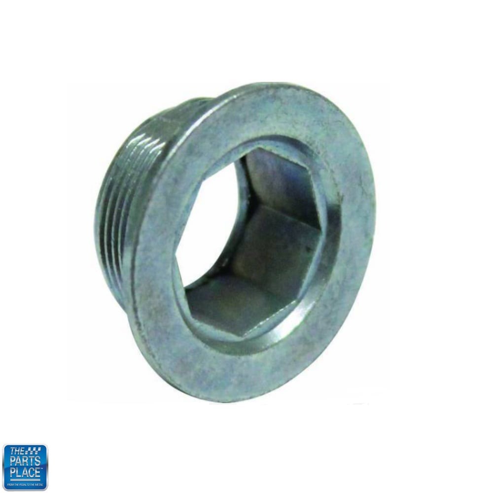 1968-1969 GTO LeMans Tempest Glove Box Lock Nut Chrome New