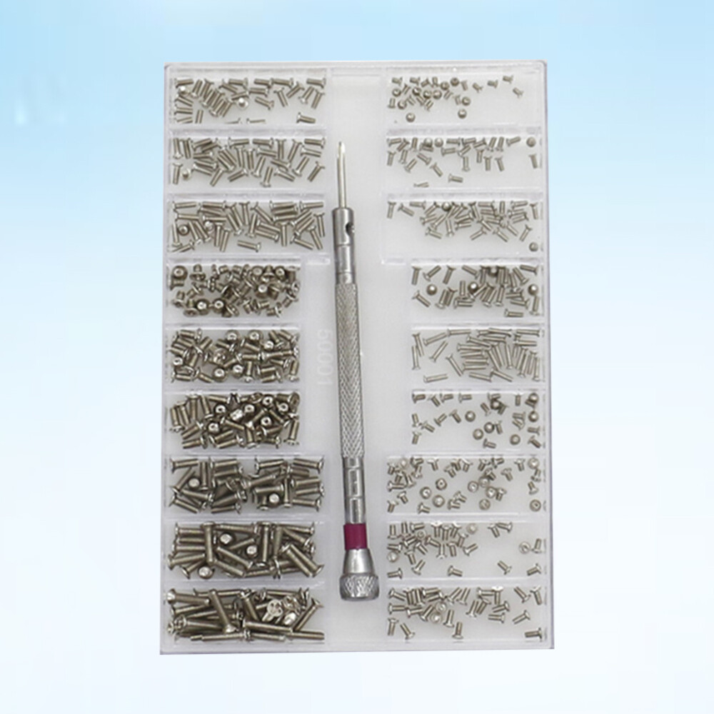 Watch Repair Tool Small Screw Fasteners Metric Laptop Screws Tiny Screws Kit