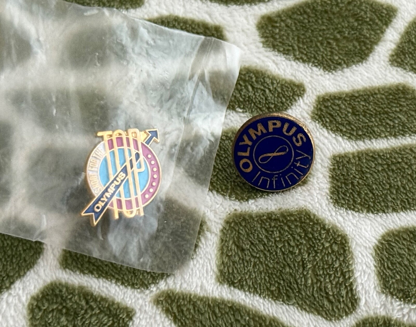 OLYMPUS * INFINITY & SHOOT FOR THE TOP * Collectible Lapel Pins *