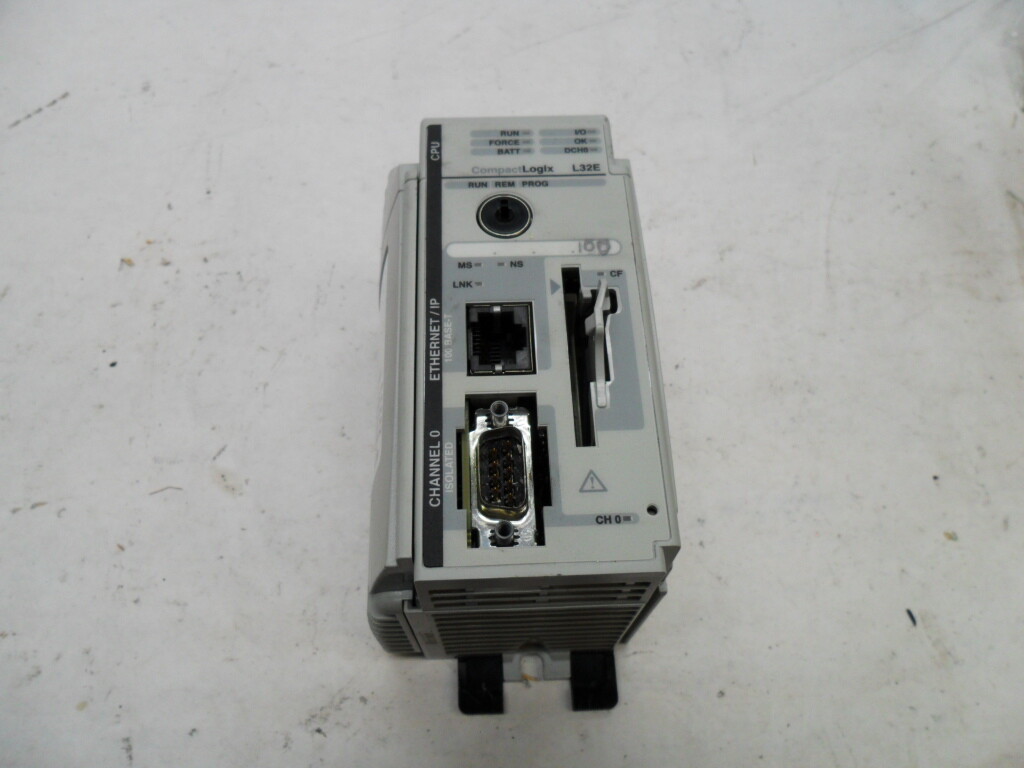 ALLEN BRADLEY 1769-L32E /A COMPACTLOGIX ETHERNET PROCESSOR MODULE 5-24VDC