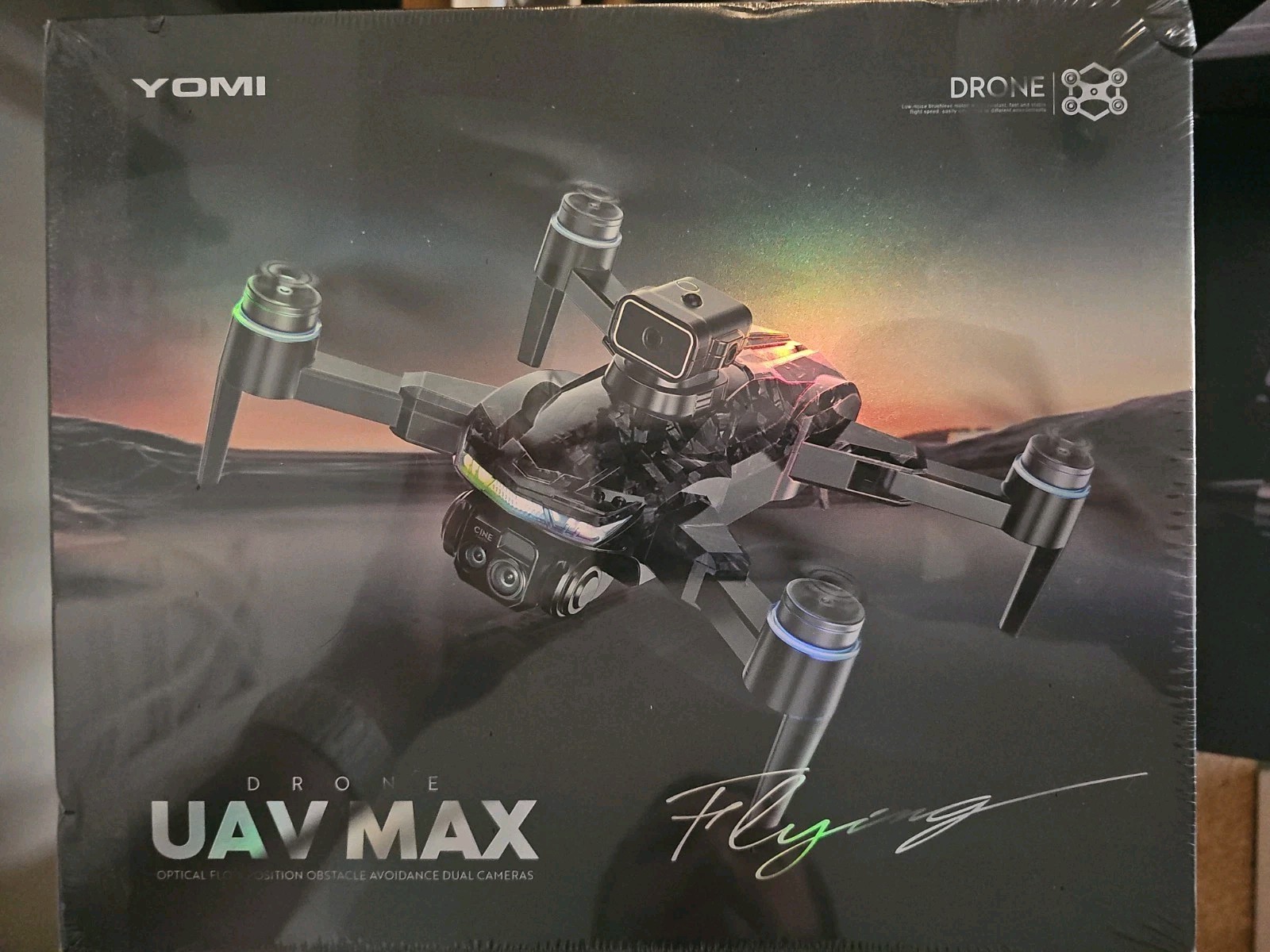 YOMI UAV MAX Ready to Fly Drone Dual Cameras Optical Flow MSRP $799.99