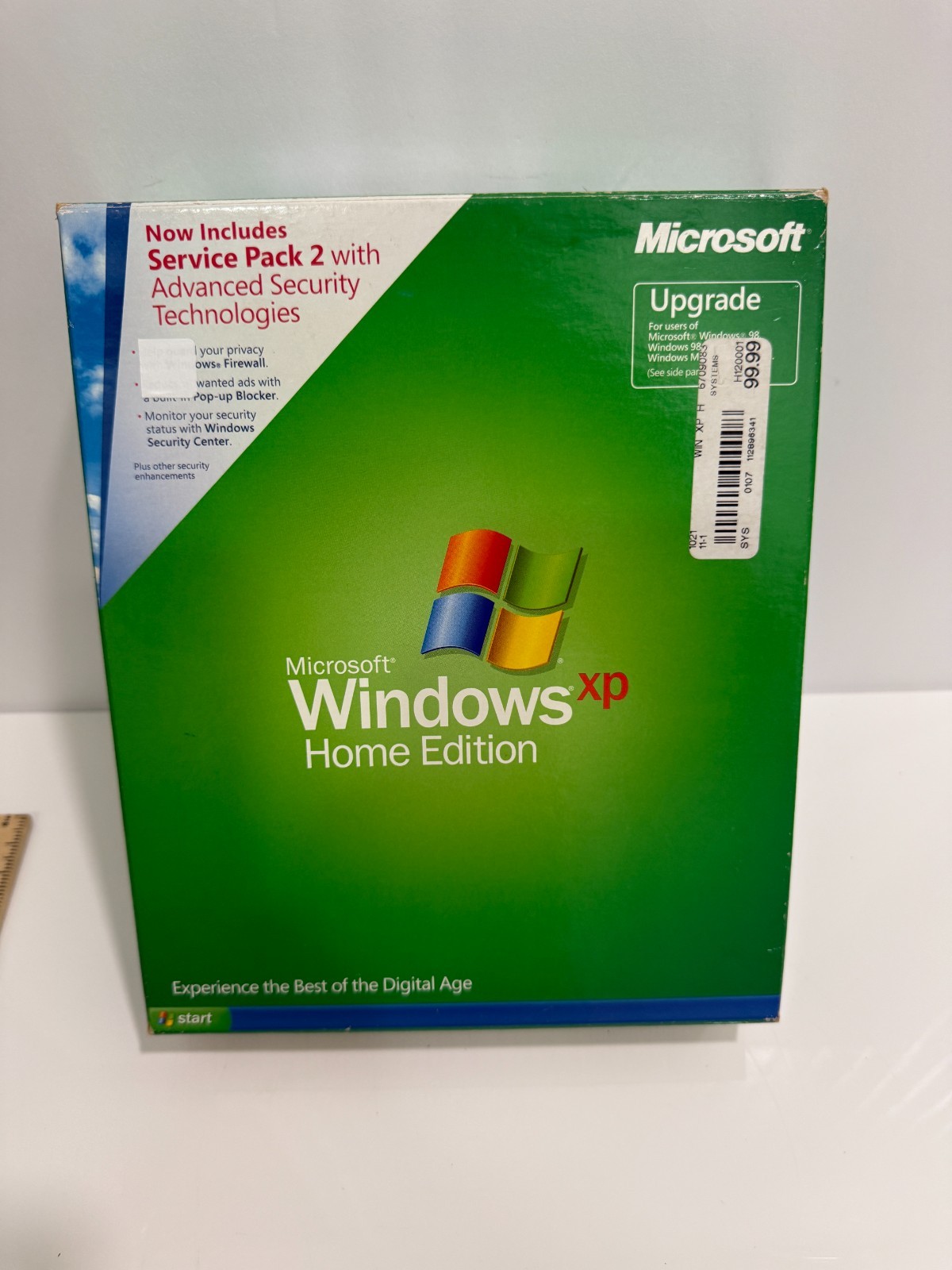 Microsoft Windows XP Home Edition Upgrade Version 2002 PC IOS Disc Install