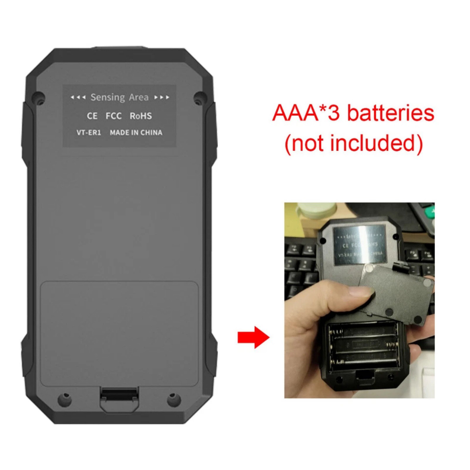 Digital EMF Meter Electromagnetic Radiation Detector for RF and Magnetic Fields
