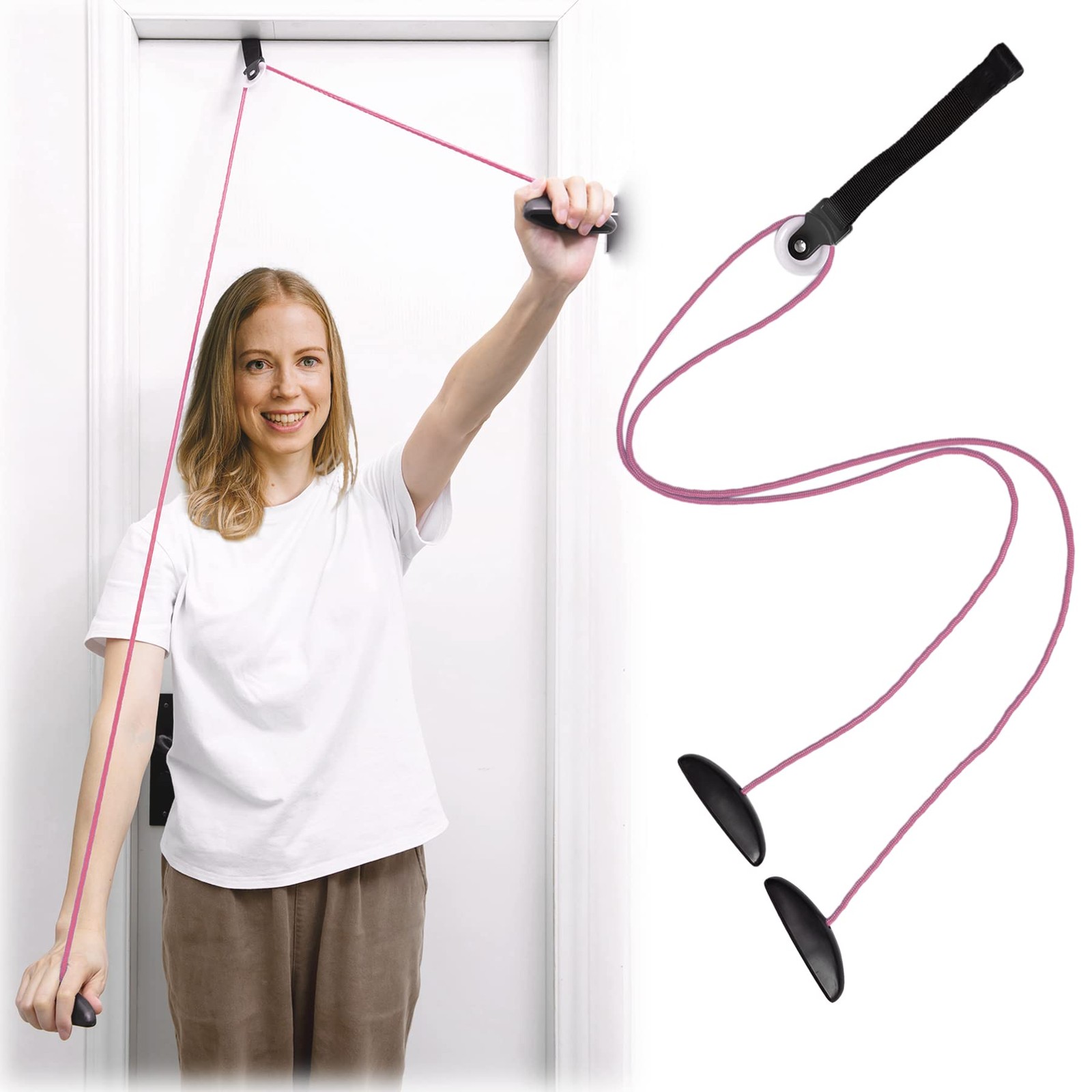 Shoulder Pulley Over The Door Physical Therapy System, Exercise Pulley,Alleviate