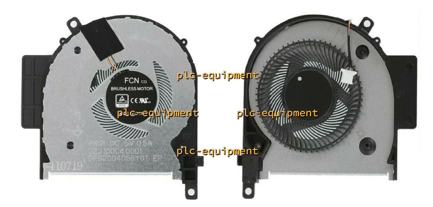New for HP ENVY X360 15-CP 15-CN TPN-W134 TPN-135 L23569-001 L20107-001 CPU Fan