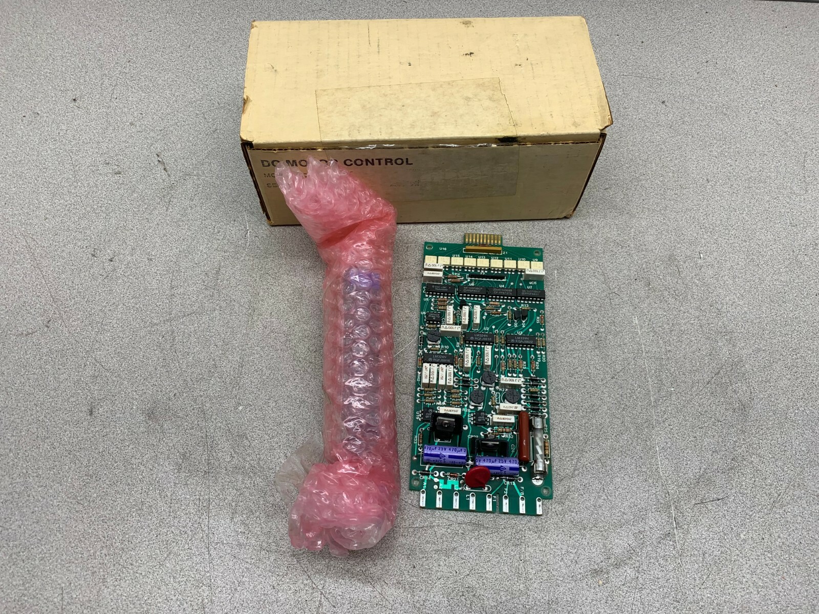 NEW IN BOX POWER UPS CORP. DC MOTOR CONTROL BOARD 100-24VDC