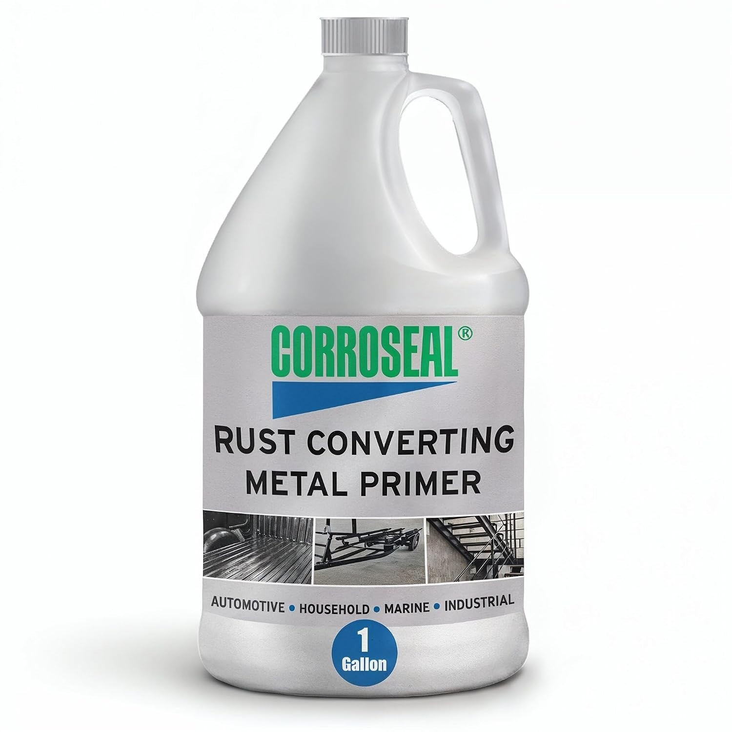 1 Gallon Rust Converter & Metal Primer - One-Step Solution for Corrosion Control