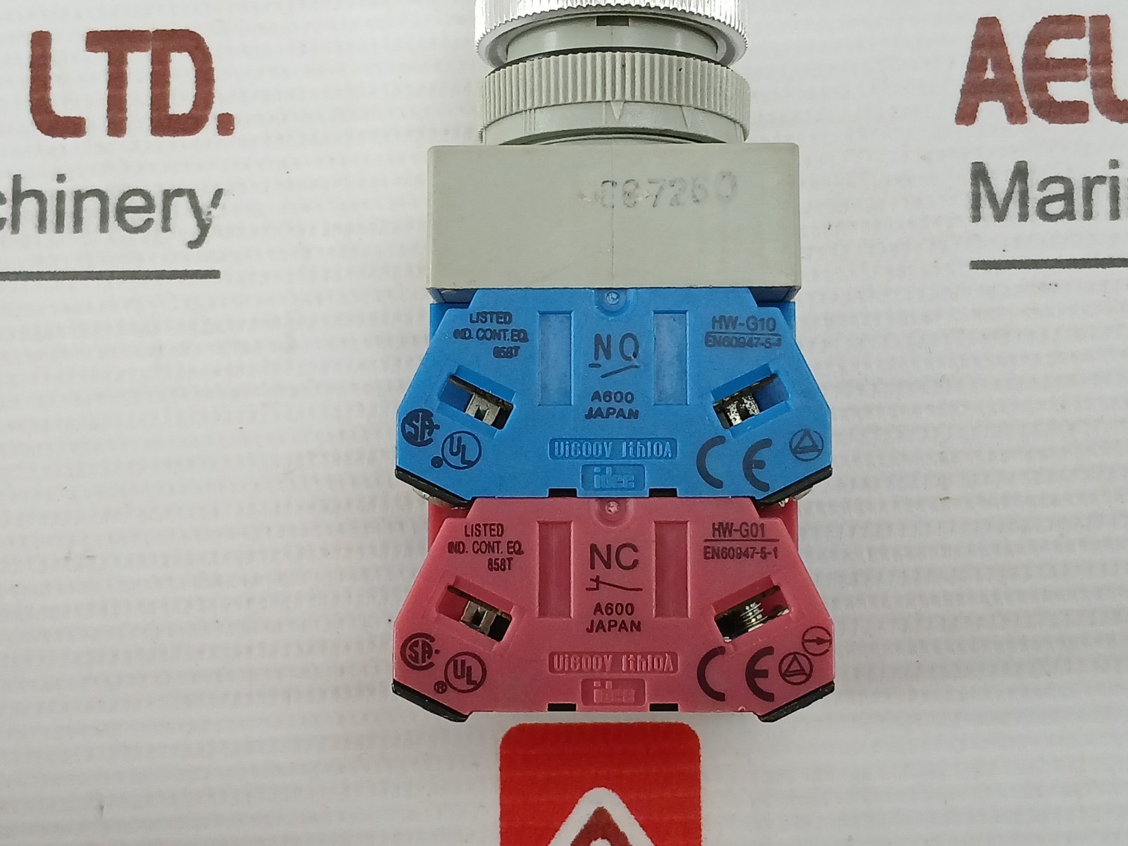 IDEC ASW 0314 Selector Switch 600V 10A