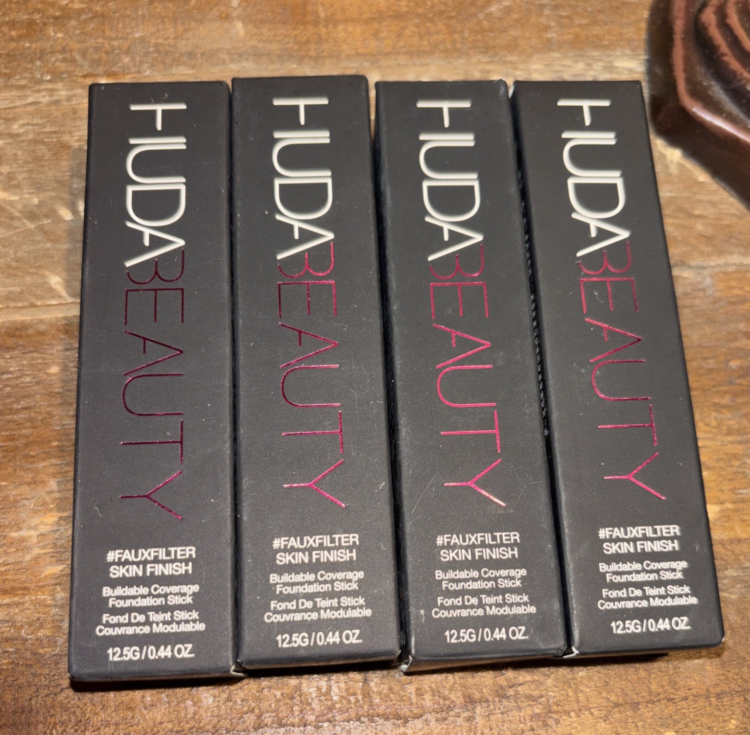 HUDA BEAUTY # FAUXFILTER SKIN FINISH FOUNDATION STICK choose color