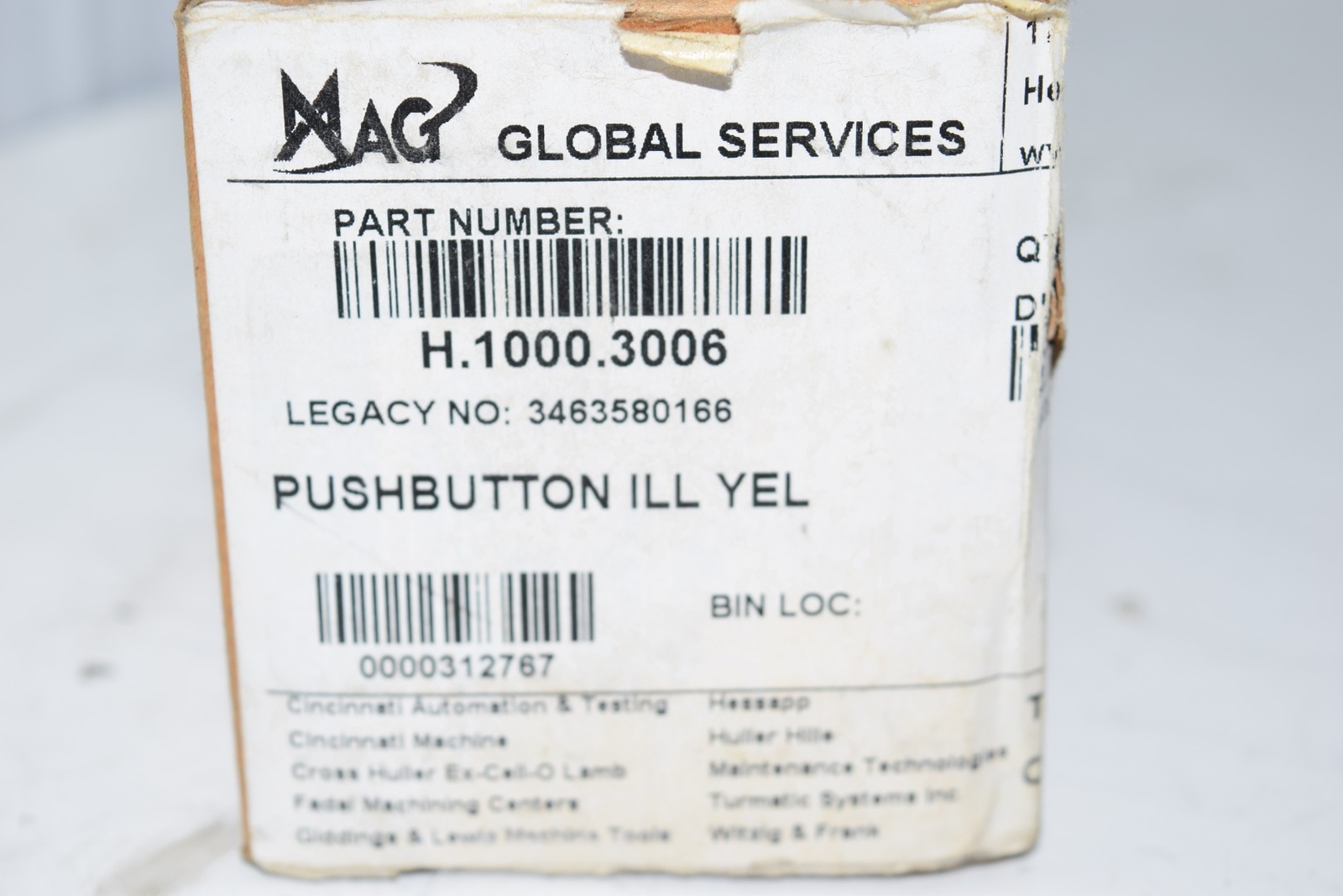 NEW MAG H.1000.3006 Push Button