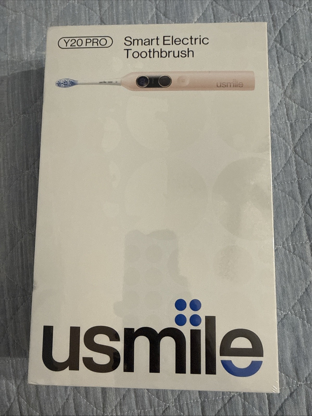 USMILE - Y20PRO Pink Electric Toothbrush, AI-Powered Smart Toothbrush NEW SEALED