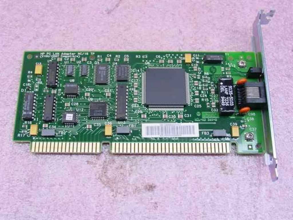 HP 16 BIT PC LAN Adapter NC/16 TP Network Card J2405-60001