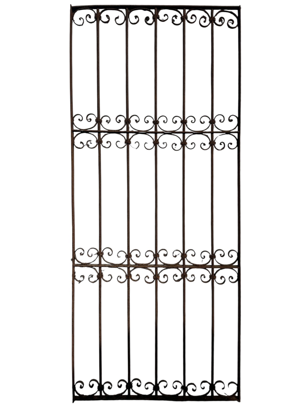 Antique Wrought Iron 74" Tall Gate GA20662