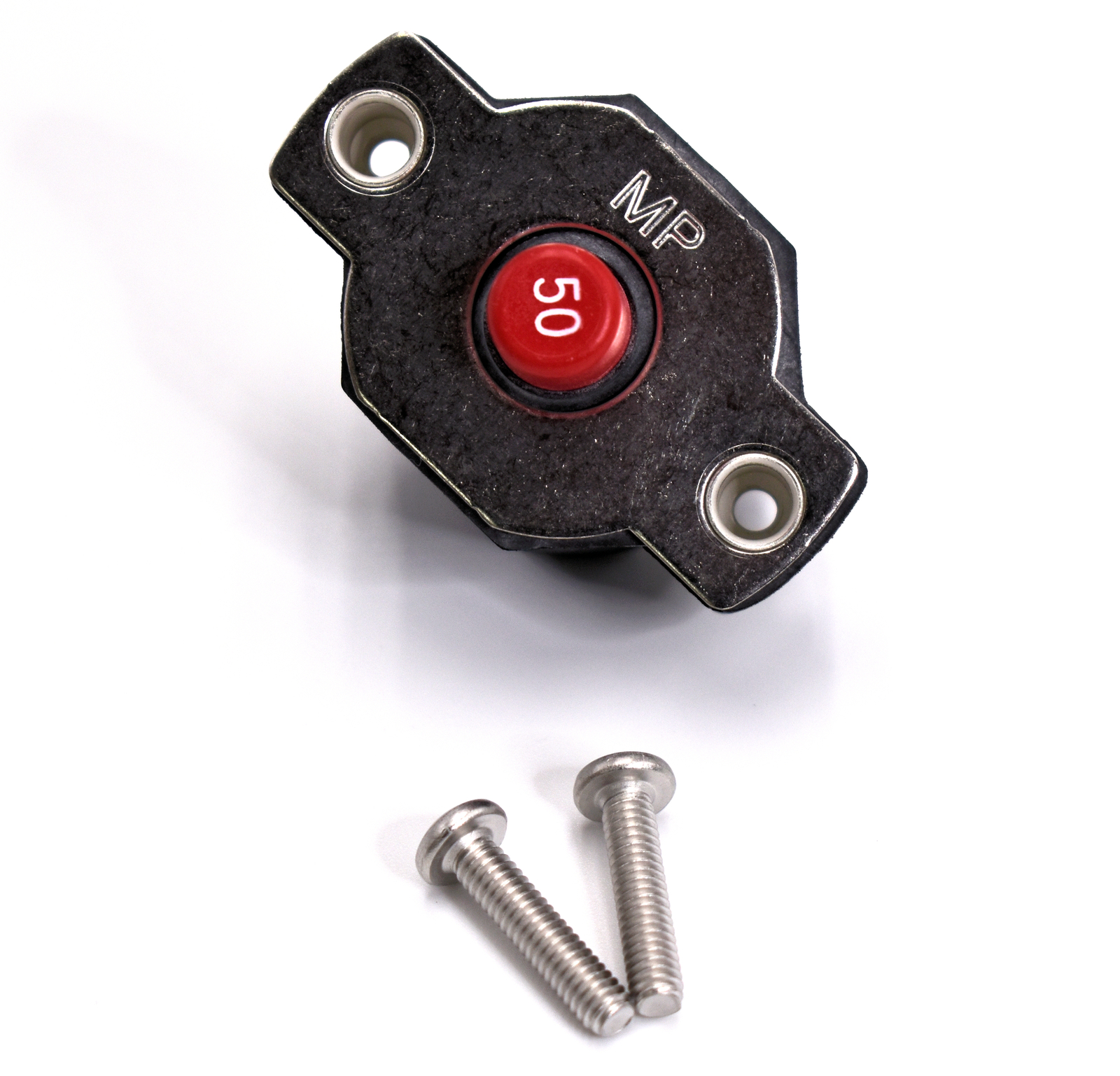 Mechanical Products Series 18 50 Amp Push to Reset Circuit Breaker CBHD50-1