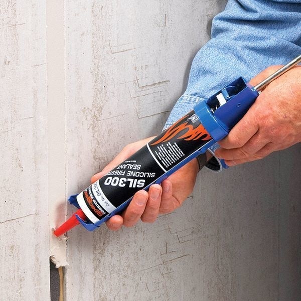 Sti Sil320 Fire Barrier Sealant, 20 Oz., Limestone