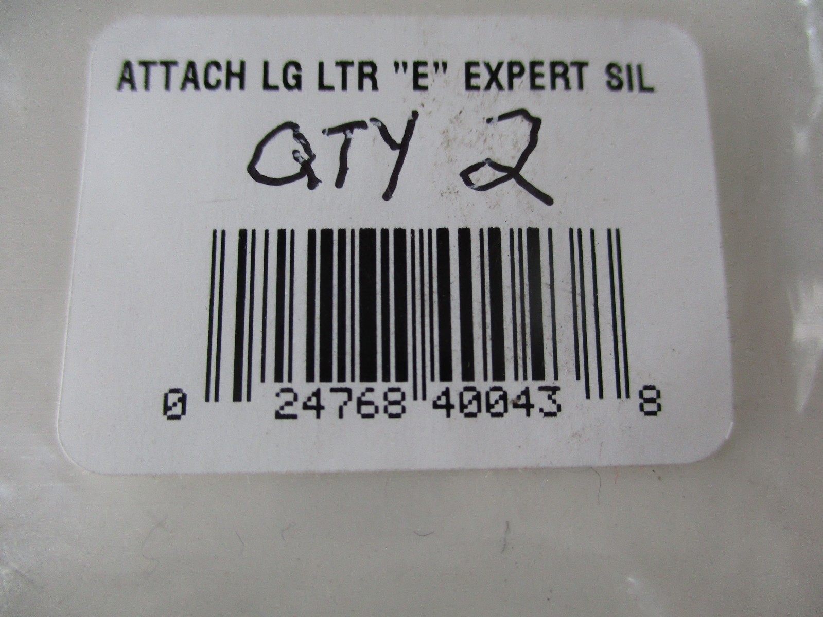 US 7652800 Ribbon attachment Letter E Large