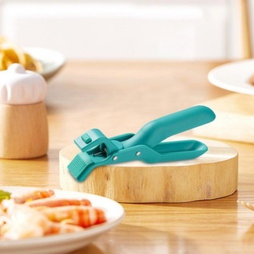 Anti Scalding Clip Multi Functional Pan Dish Clip green