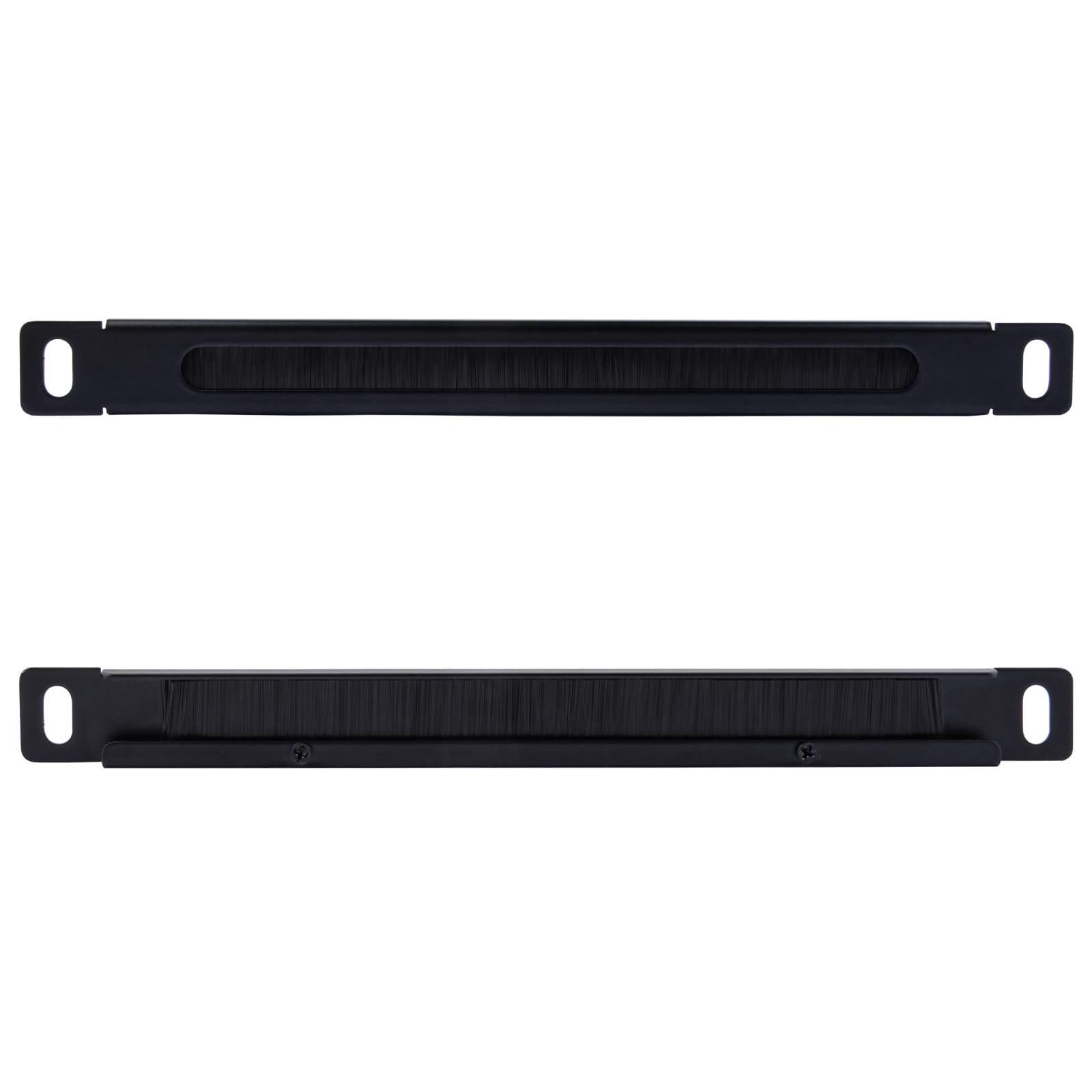 0.5U Brush Cable Manager Rack Mount Management Panel 10 Inch Server DeskPi