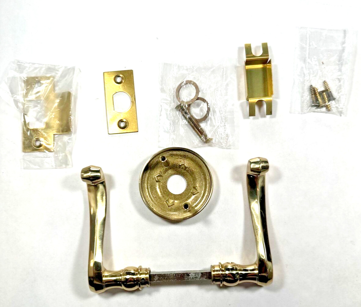 New Omnia Passage Lever Set 794/00.PA1  US3 Brass Locksmith Inventory