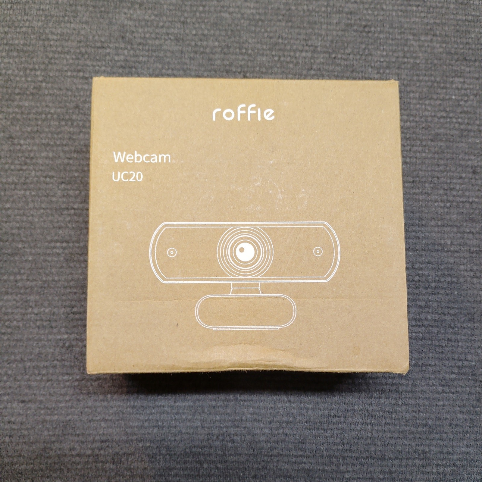 Roffie UC20 1080P Webcam Full HD Dual Microphone USB Camera