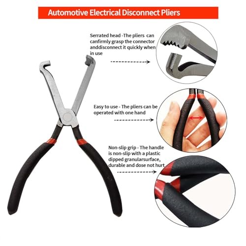 2Pcs Upgraded ‌Electrical Disconnect Pliers, Electrical Connector Disconnect
