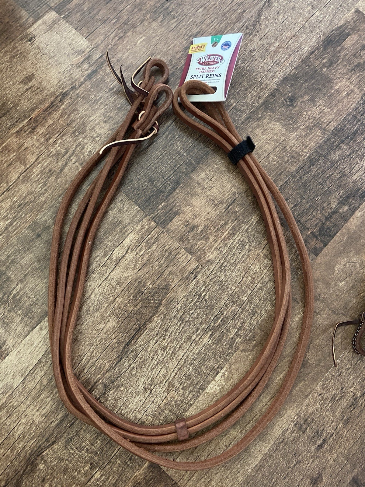 Weaver Leather Extra Heavy Harness Split Reins 1/2” X 7’