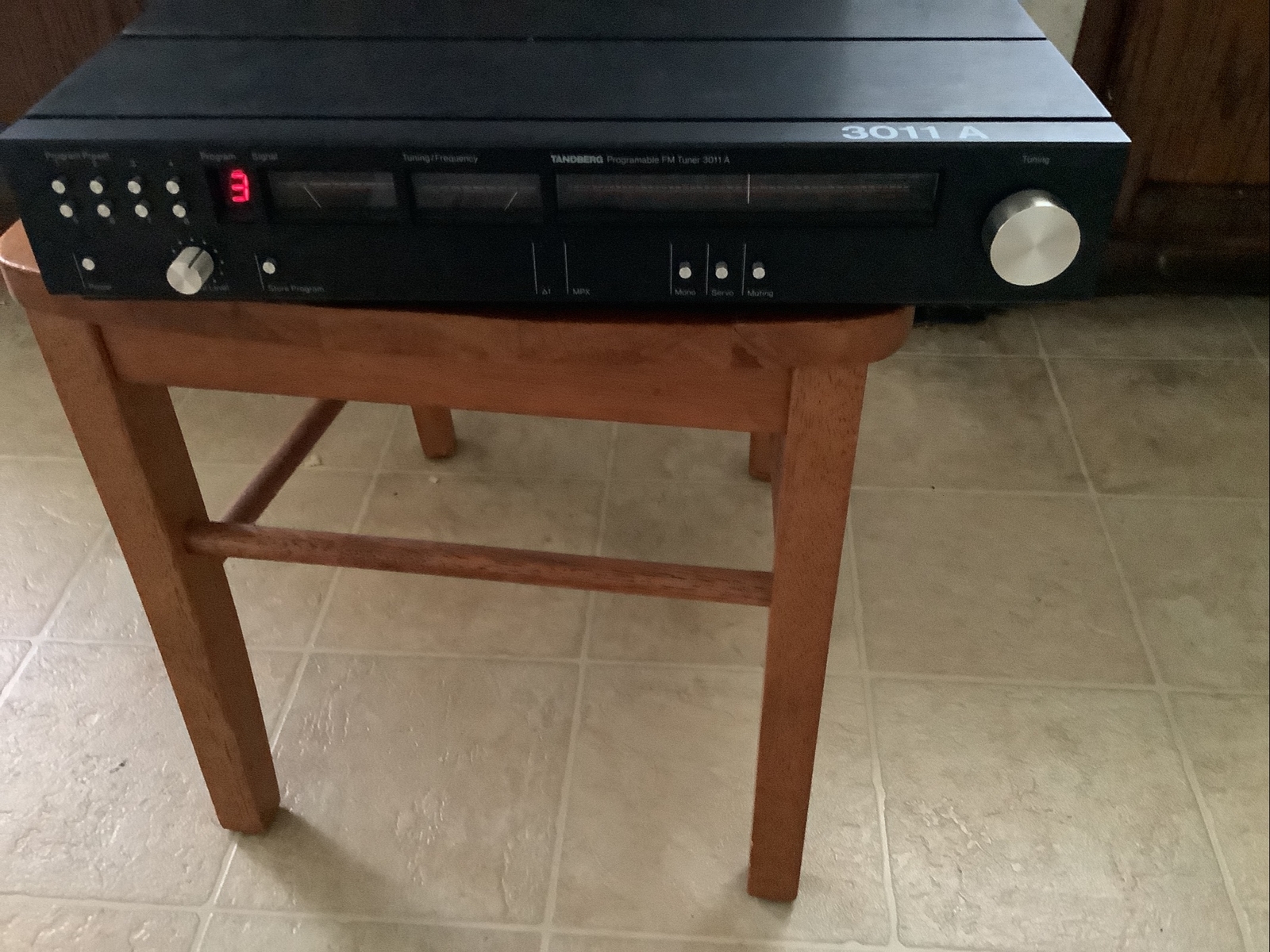 Tandberg 3011A, Programable FM Tuner, Made In Norway Just Serviced.