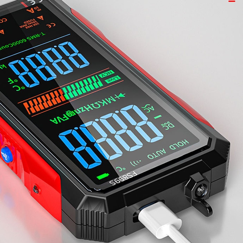 FS899S Test Meter Supporting Multiple Measurement Modes Including AC DC Voltage