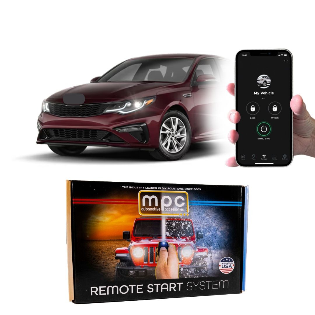 Remote Start Kit For Kia Optima 2016-2020 | Phone App Control | 3X Lock To Start