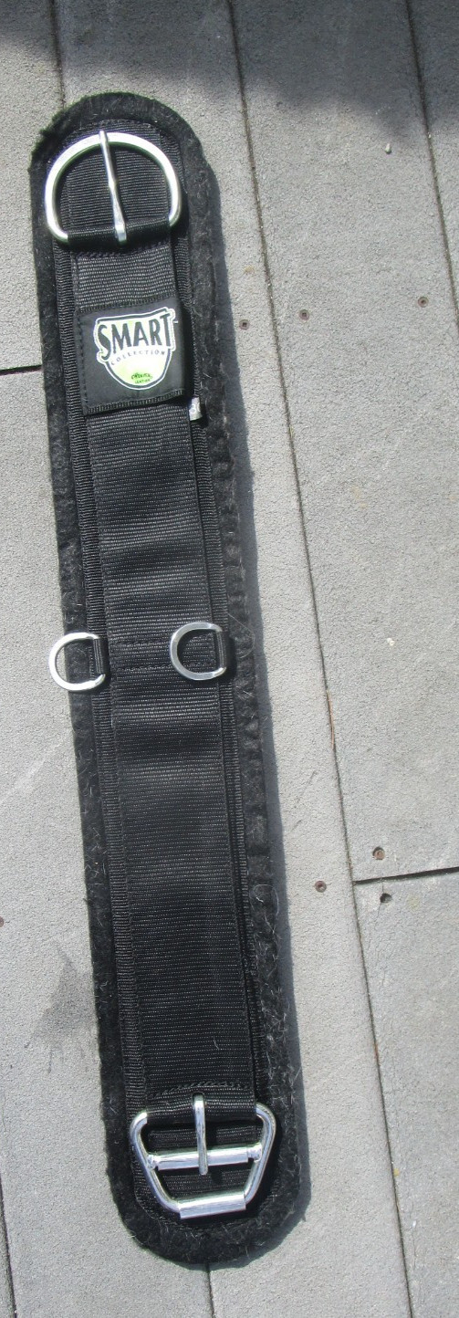 30'' WEAVER FELT WESTERN SMART CINCH BLACK