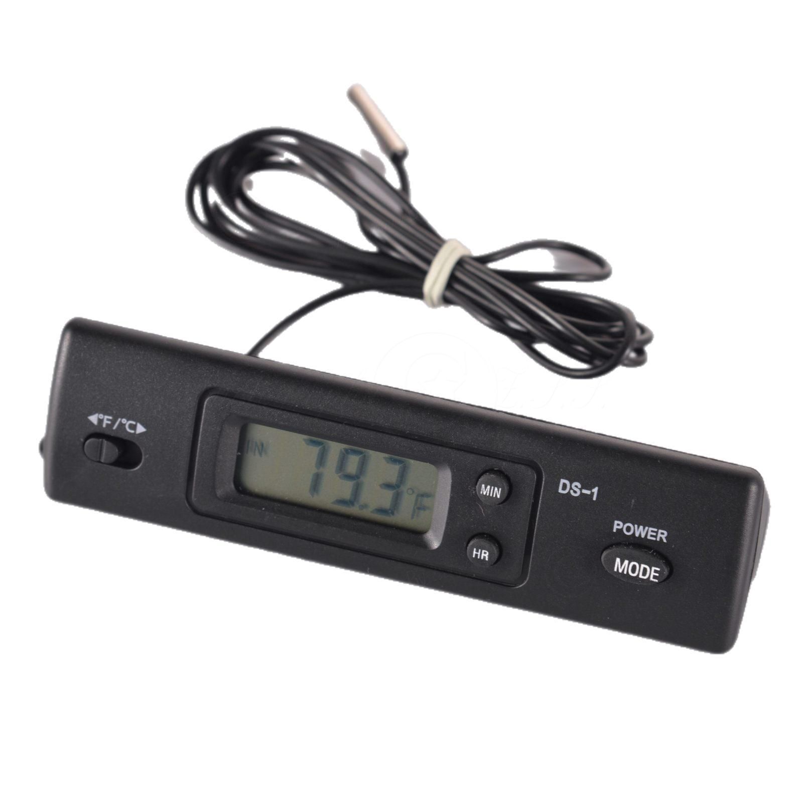 ℃/℉ Internal And External Dual Probe Digital Thermometer For Car /Fridge Repair