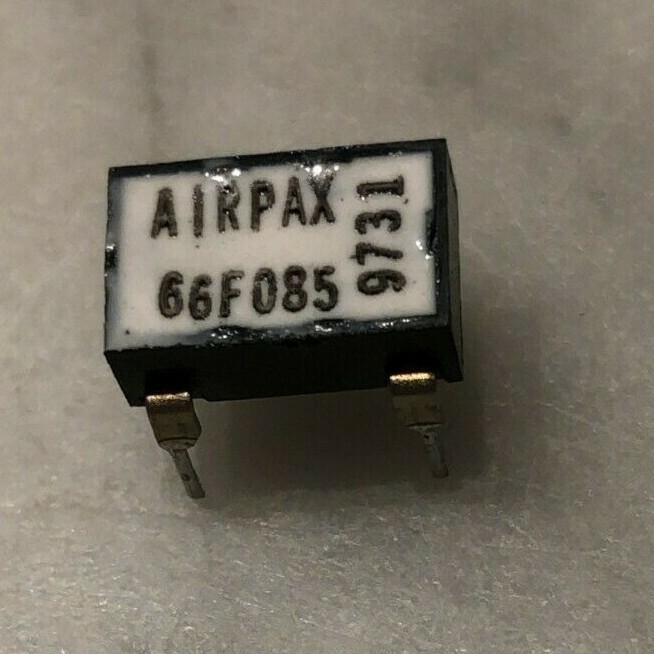 Airpax 66F085( THERMAL SWITCH)(1 item) 85°C  (185°F) Brewing Fermentation