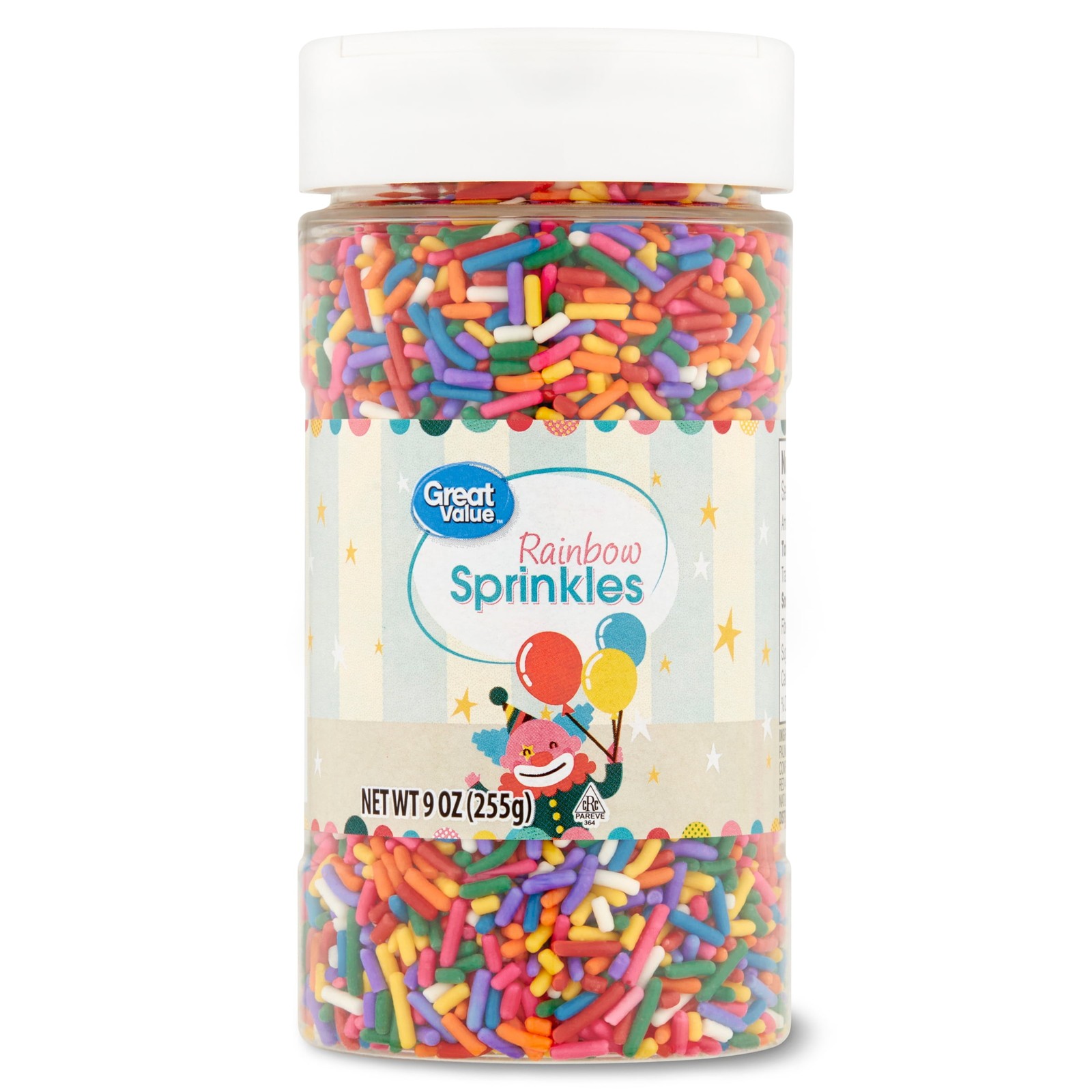 Rainbow Sprinkles for Baking Decorations 9 oz 2-Pack