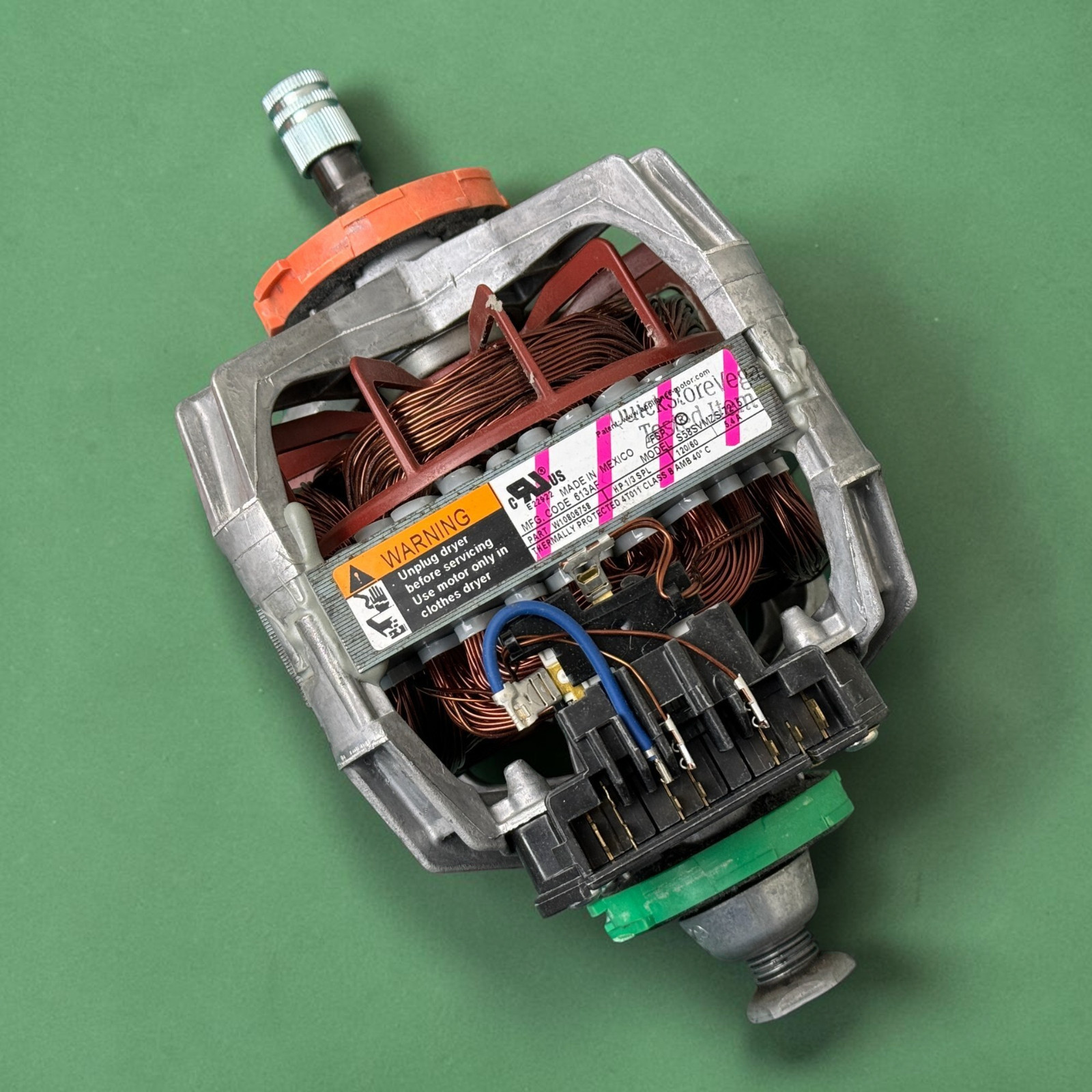 Whirlpool Dryer Motor W10806758